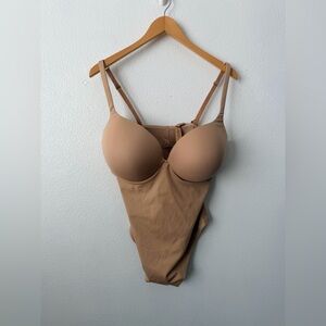 SKIMS Ultimate Thong Bodysuit Clay 2X Shapewear Sculpting Bodysuit NWT